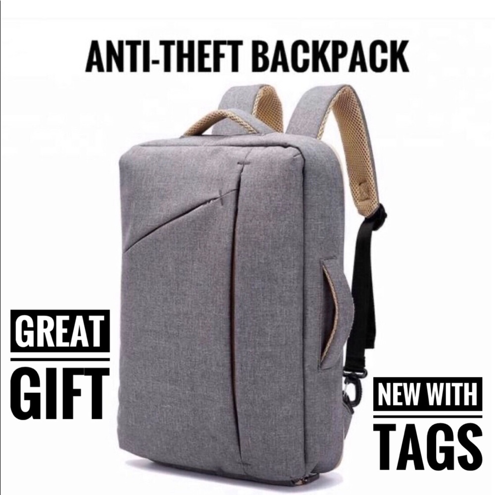 💥BEST SELLER💥Gray Backpack Antitheft - Picture 3 of 10